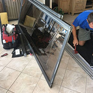 sliding glass door frame repair North Miami Beach